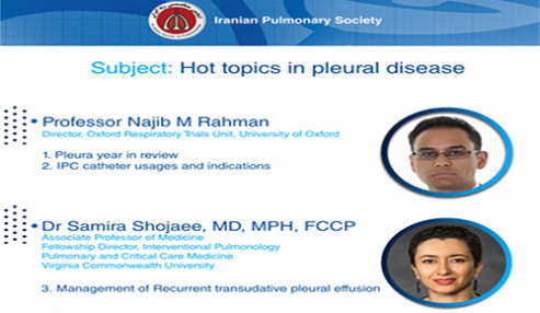Hot topics in pleural disease